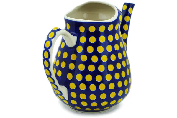 71 oz Watering Can - Yellow Dots