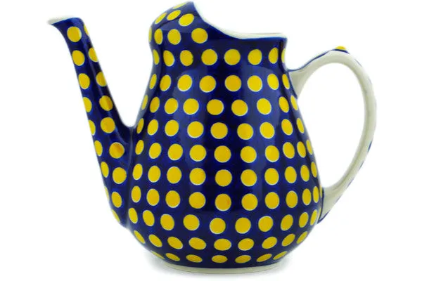 71 oz Watering Can - Yellow Dots