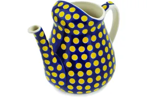 71 oz Watering Can - Yellow Dots