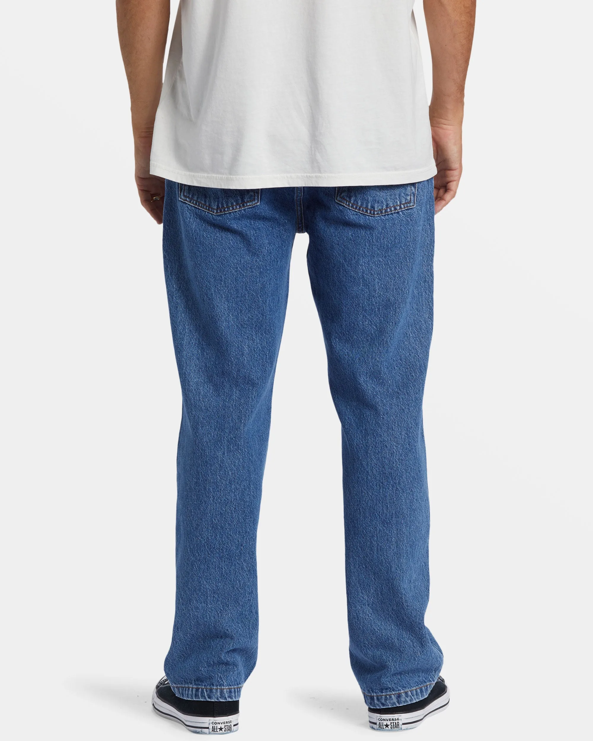 73 Relax Fit Denim Pants - Ocean Wash