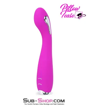 7385M      Electro Stim Rechargeable Luxe Vibrator, 7 Function Vibration   5 Modes Electro-Stim