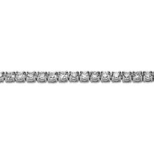 7.5" Platinum Brilliant Cut diamond Tennis Bracelet 8.80cts