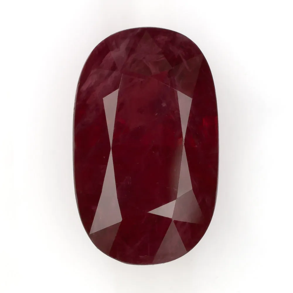 7.63ct GIA CERTIFIED OVAL SHAPE CUT RUBY RICH RED LOOSE NATURAL GEMSTONE 7.5ct