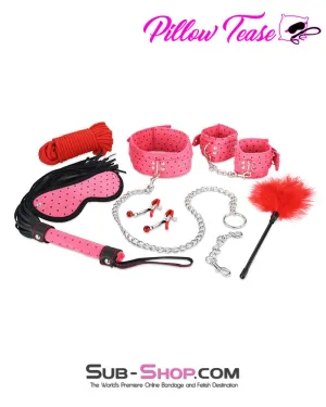 7792DL      Polka Dot Rose Complete Beginner Fantasy Bondage Kit