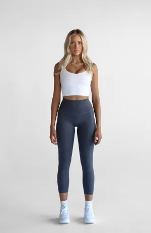 7/8 Pocket Leggings - Charcoal