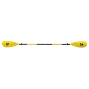 787875 240 Cm Bounce X-Grip Kayak Aluminum Paddle, Yellow - 2 Piece