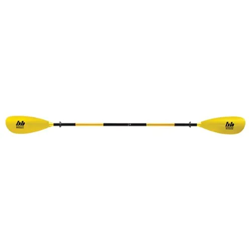 787875 240 Cm Bounce X-Grip Kayak Aluminum Paddle, Yellow - 2 Piece