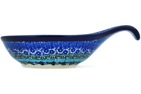 7" Condiment Dish - Bouquet Azul