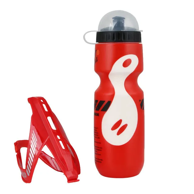 8 Color 750ML Portable Outdoor Bike Bicycle Cycling Sports Drink Jug Water Bottle Cup Tour De France Bicycle Bottle with Holder