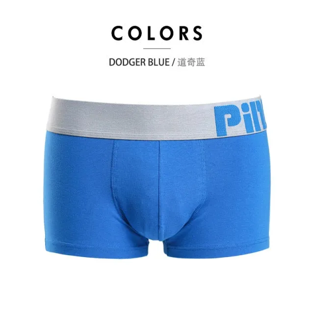 8 Colors Mens Popular Plus Size Underwear Breathable Cotton Spandex Underpants Panties Solid Man Shorts Boxers Trunks