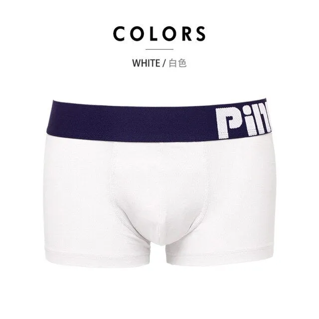 8 Colors Mens Popular Plus Size Underwear Breathable Cotton Spandex Underpants Panties Solid Man Shorts Boxers Trunks