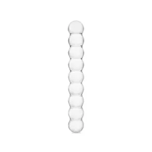 8” Double Ended Beaded Dildo