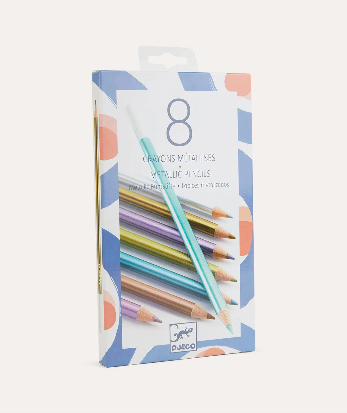 8 Metallic Pencils - Multi