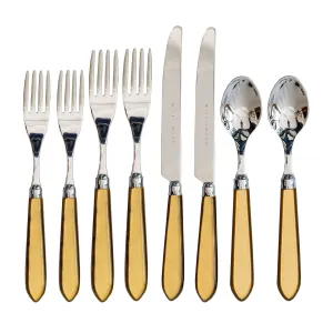 8 Piece Cutlery Set Gold