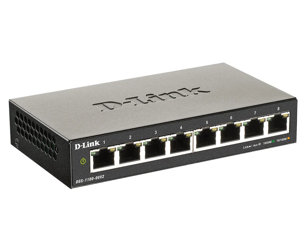 8-Port Gigabit Smart Managed Switch