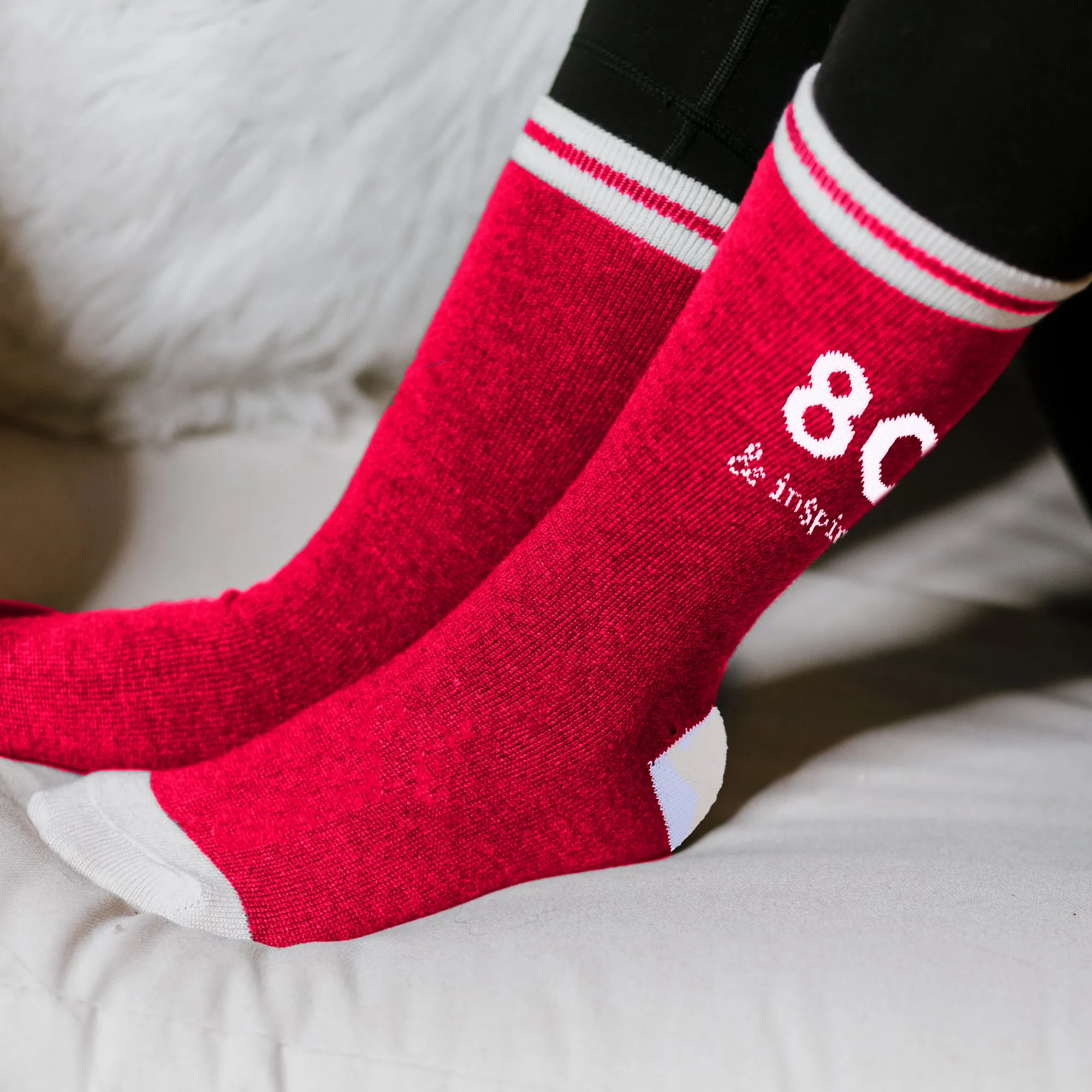 80 & Inspiring Ladies Crew Sock