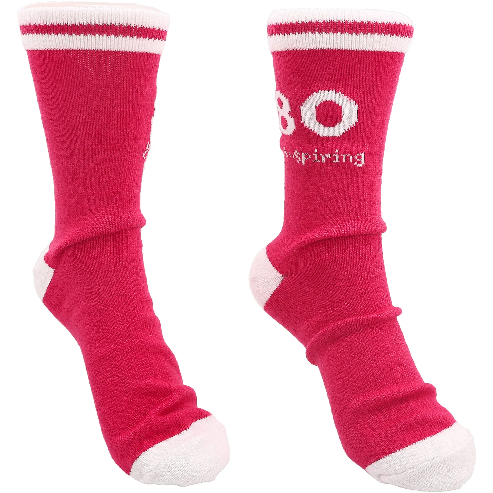 80 & Inspiring Ladies Crew Sock