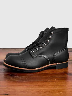 8084 Iron Ranger Boot in Black