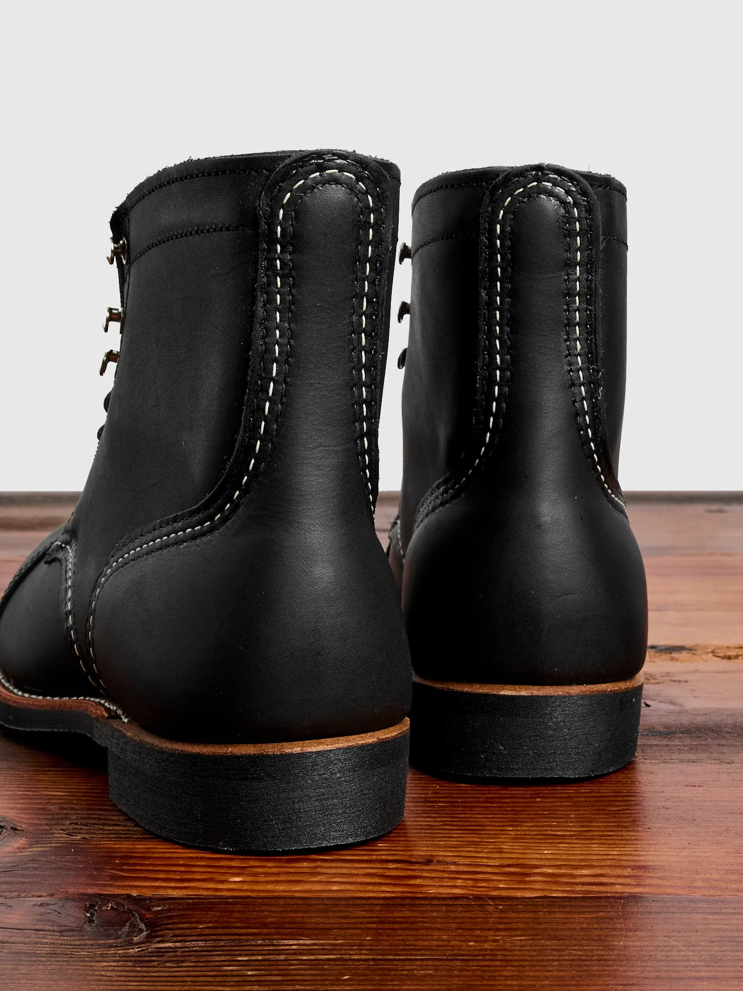 8084 Iron Ranger Boot in Black