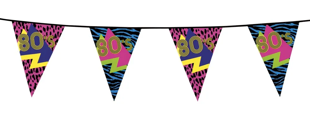 80's - Bunting