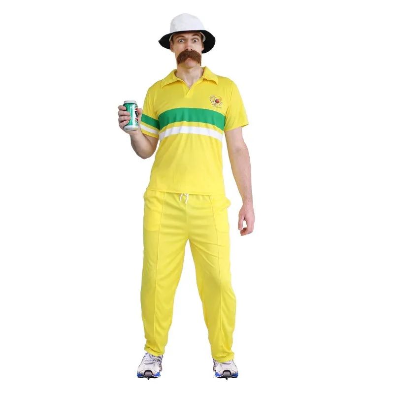 80's Cricketer Adult Costume 52 Not Out