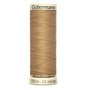 825 Burlywood ~ Sew-All Gutermann Polyester Thread ~ 100-Meter