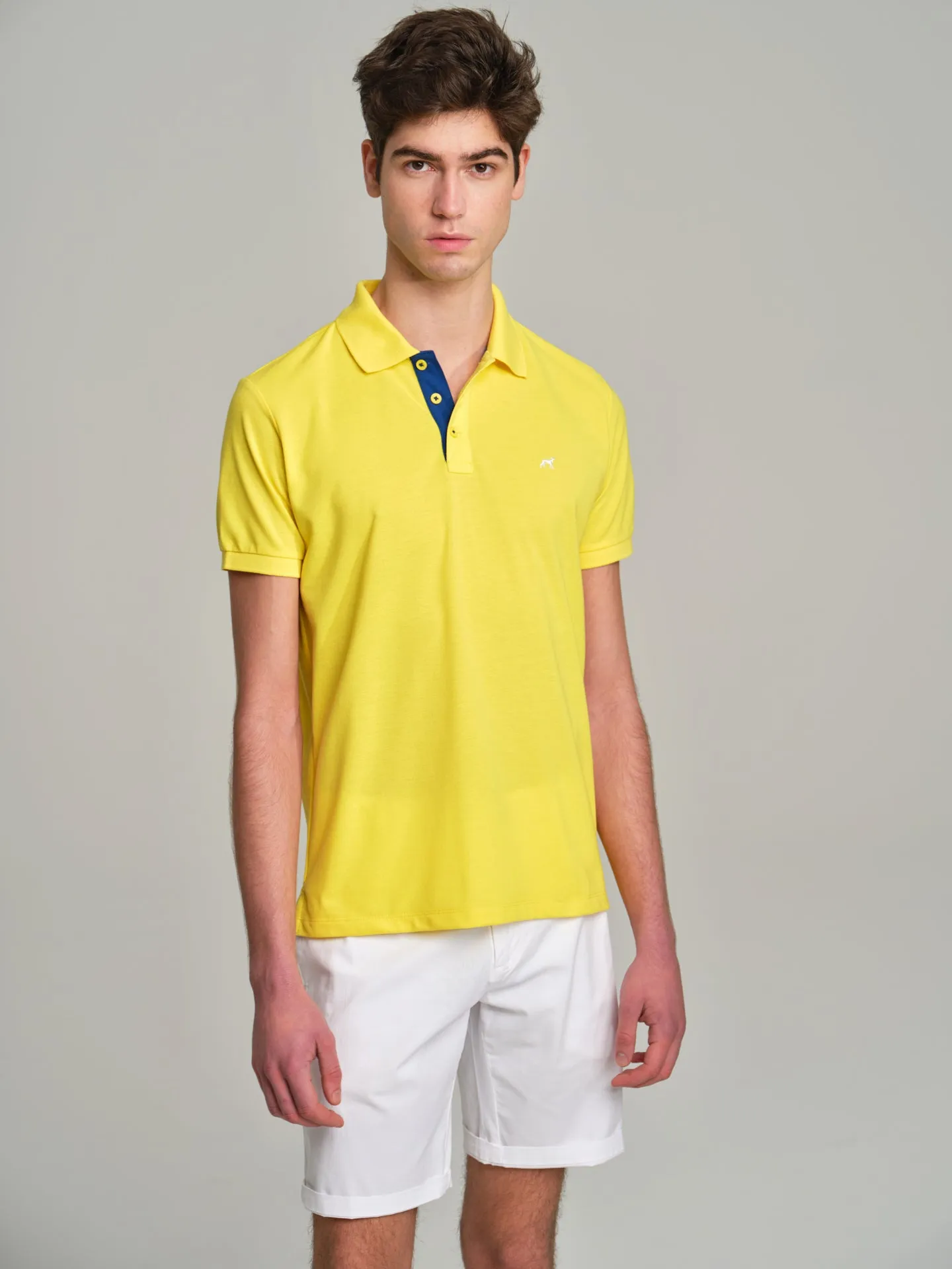 89 Edition Capsule Collection K-Easy contrasts piquet polo shirt