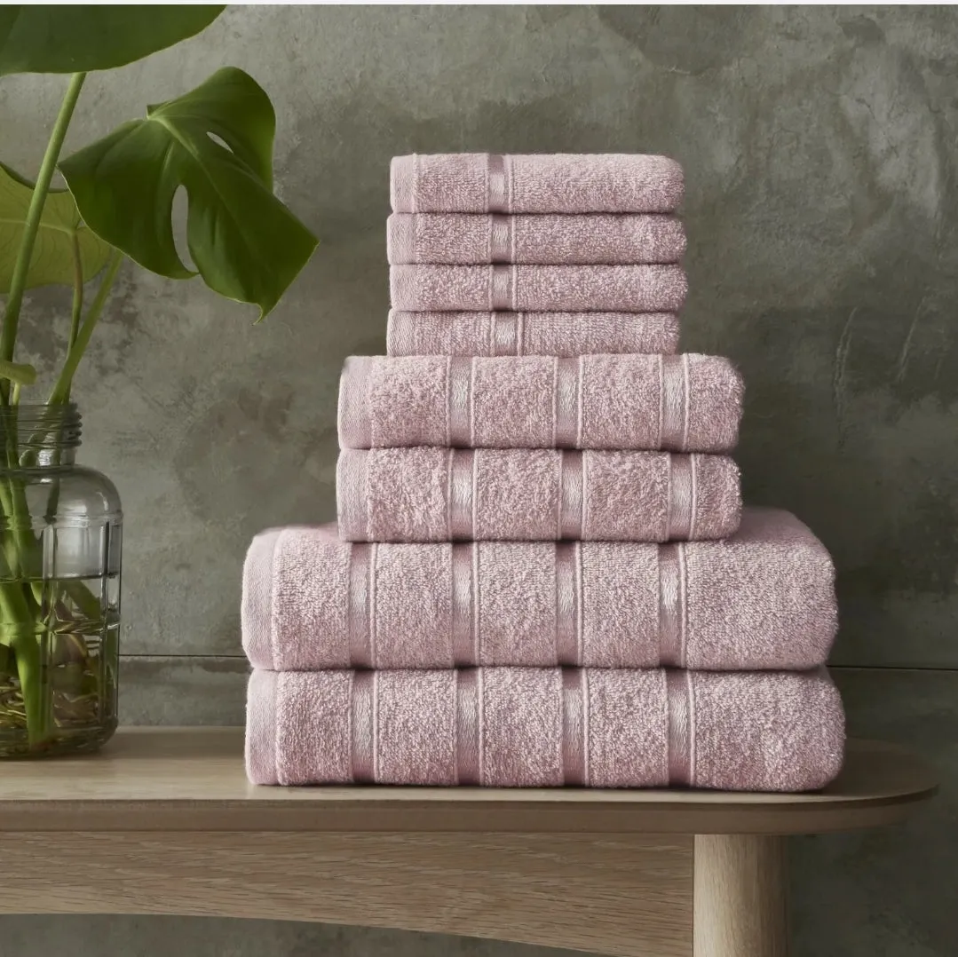 8Pc Luxury Egyptian Cotton Towel Bale