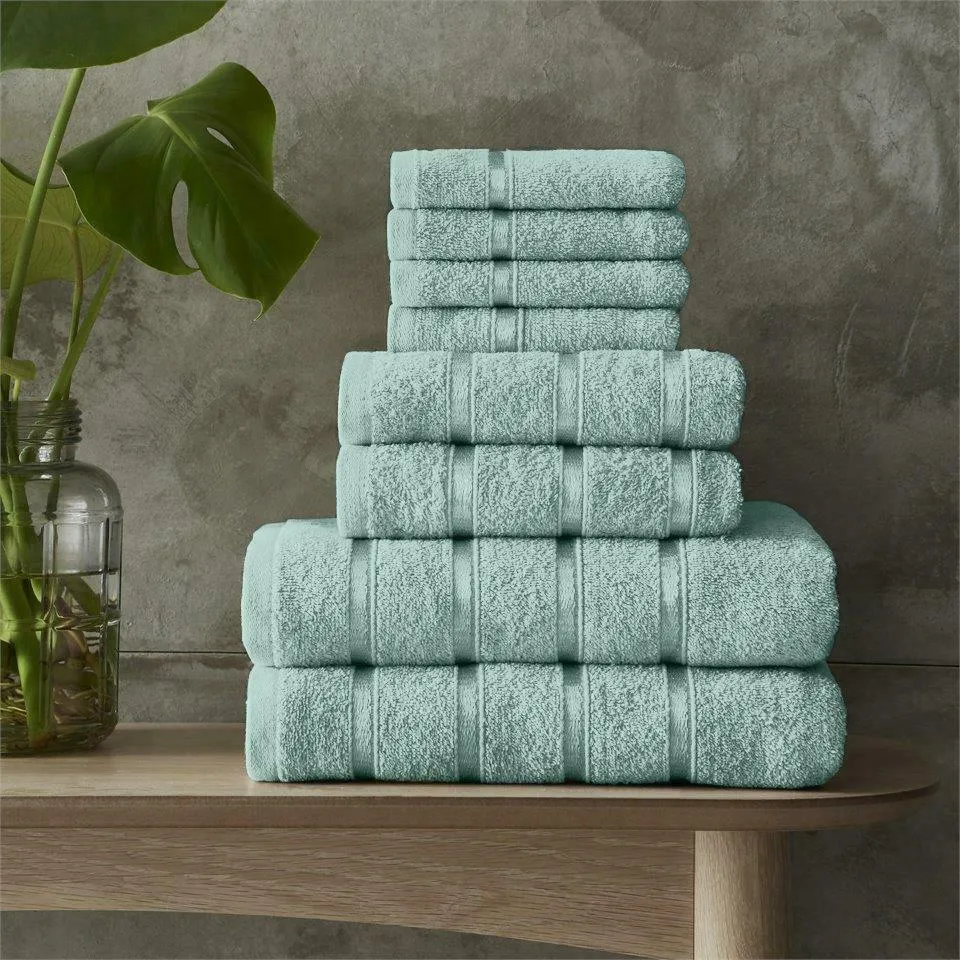 8Pc Luxury Egyptian Cotton Towel Bale