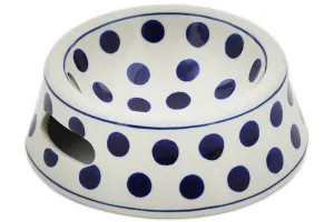 8" Pet Bowl - Bold Polka Dots