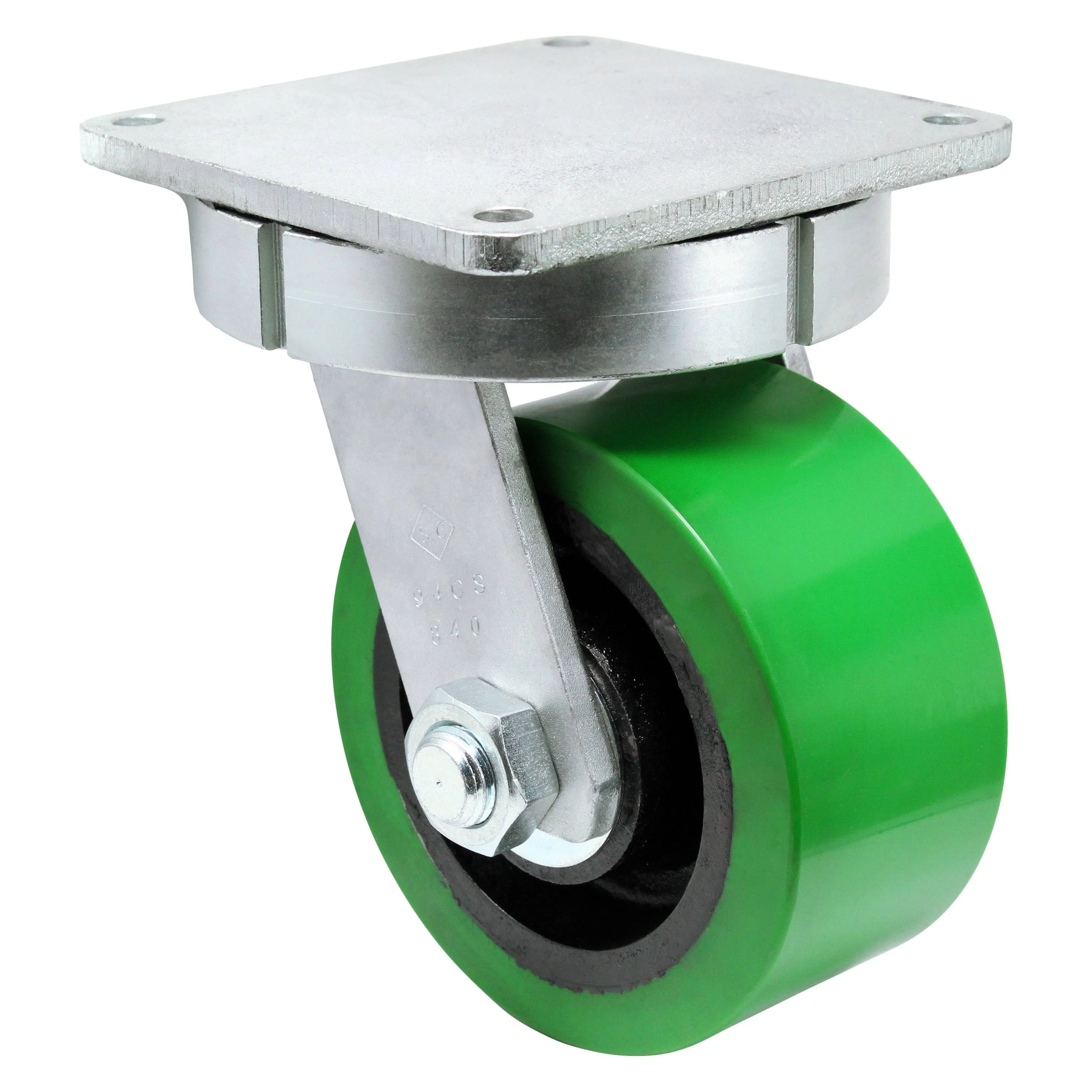 8" x 4" Ultra Poly Swivel Caster - 4000 lbs. capacity