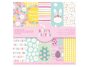 8x8" Paper Pack - Hoppy Easter- 30pk - Violet Studios