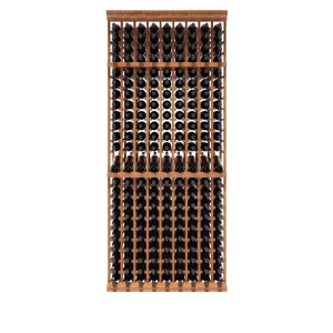 9 Column - 207 Bottle 8ft Wine Rack Kit with Display