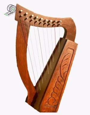 9-STRING IRISH CELTIC LYRE HARP