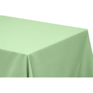 90"x132" Rectangular Oblong Polyester Tablecloth - Mint Green