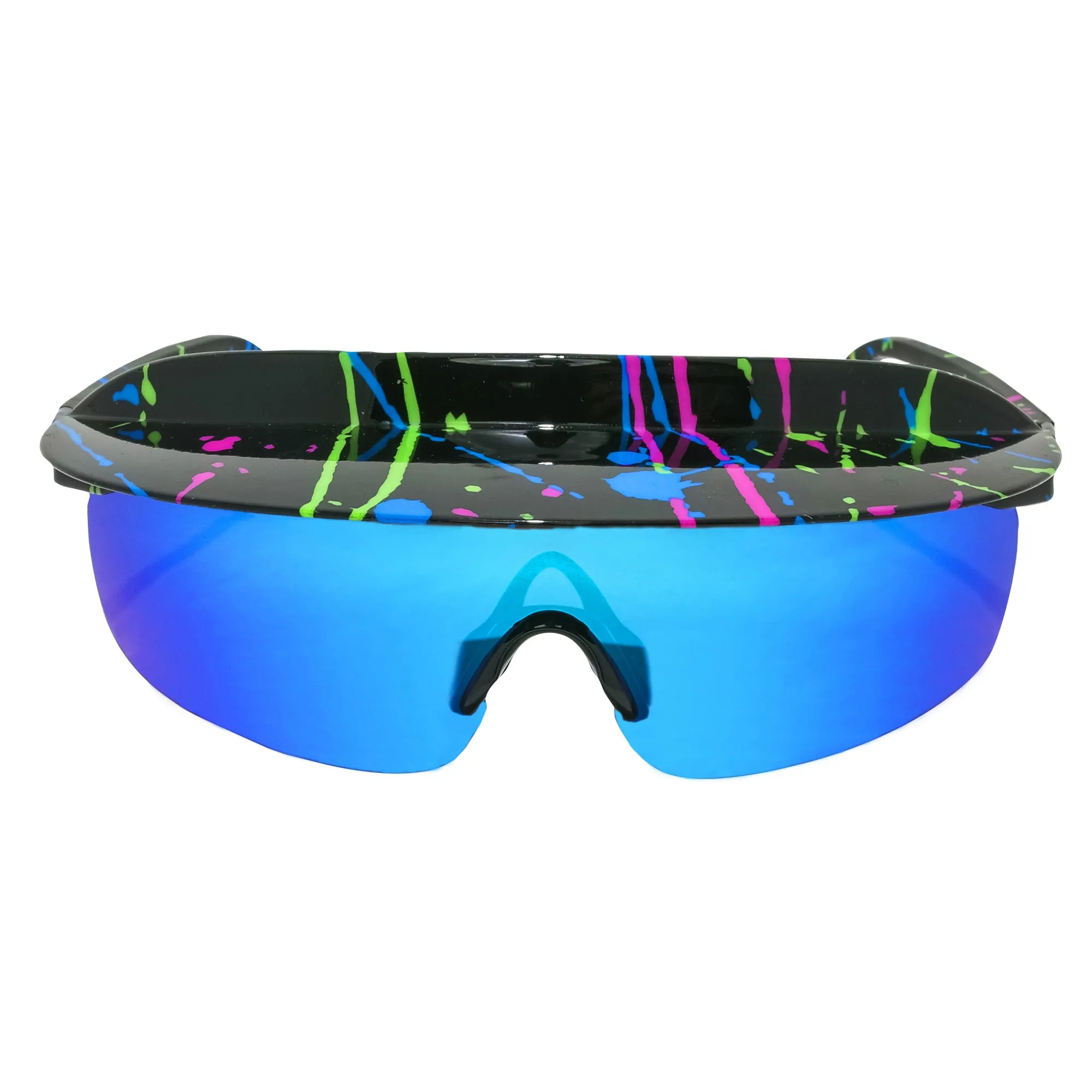 90's Splatter - Visor Shades