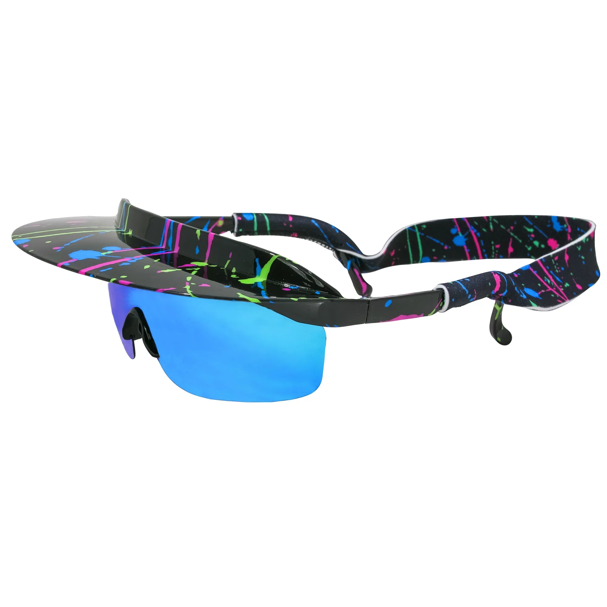 90's Splatter - Visor Shades