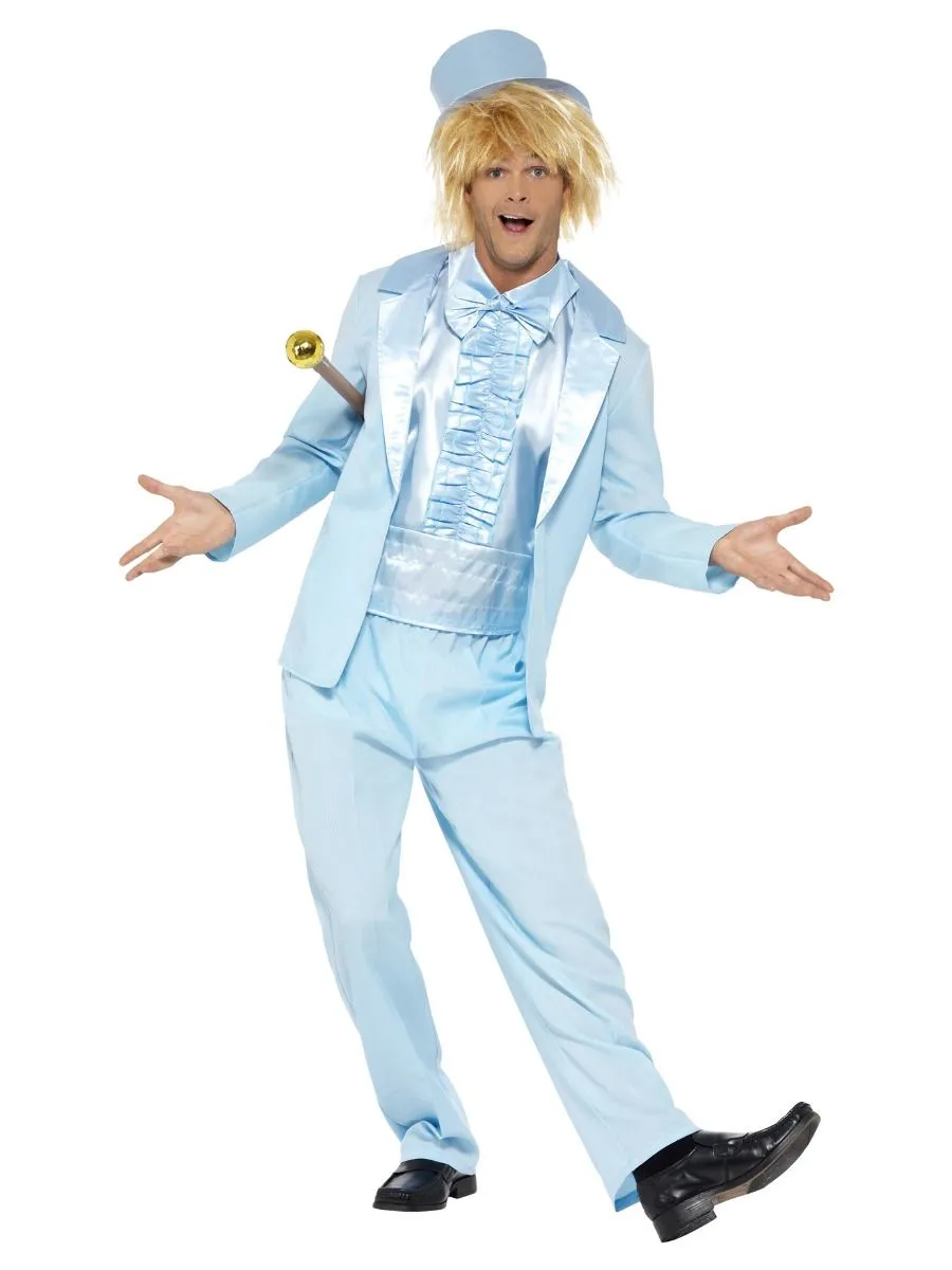 90s Stupid Tuxedo Harry Dumb and Dumber Costume Blue Suit