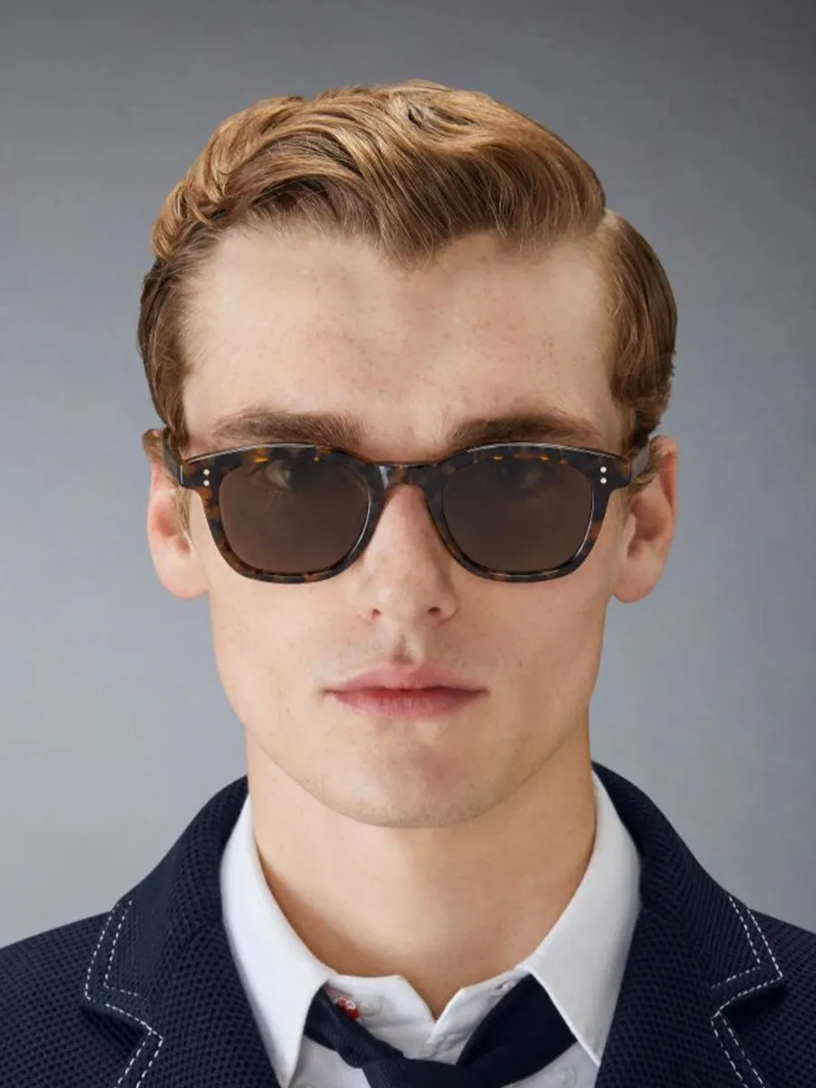 921A-205 Tokyo Tortoise Rectangular Sunglasses