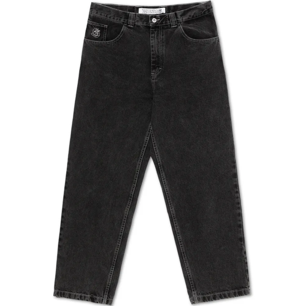 '93! Denim Pants Silver Black