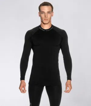 9600 . Compression Regular-Fit Shirt - Black