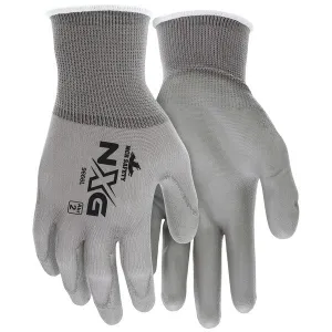 9666S MCR Safety Memphis Gloves, Small, Nylon, Gray, Knit Wrist Cuff