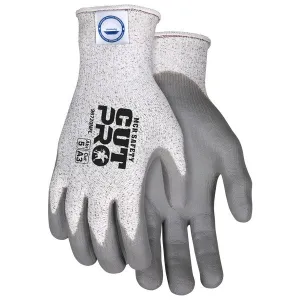 96720NFS MCR Safety Memphis Cut Resistant Gloves, Dyneema, Small, Gray