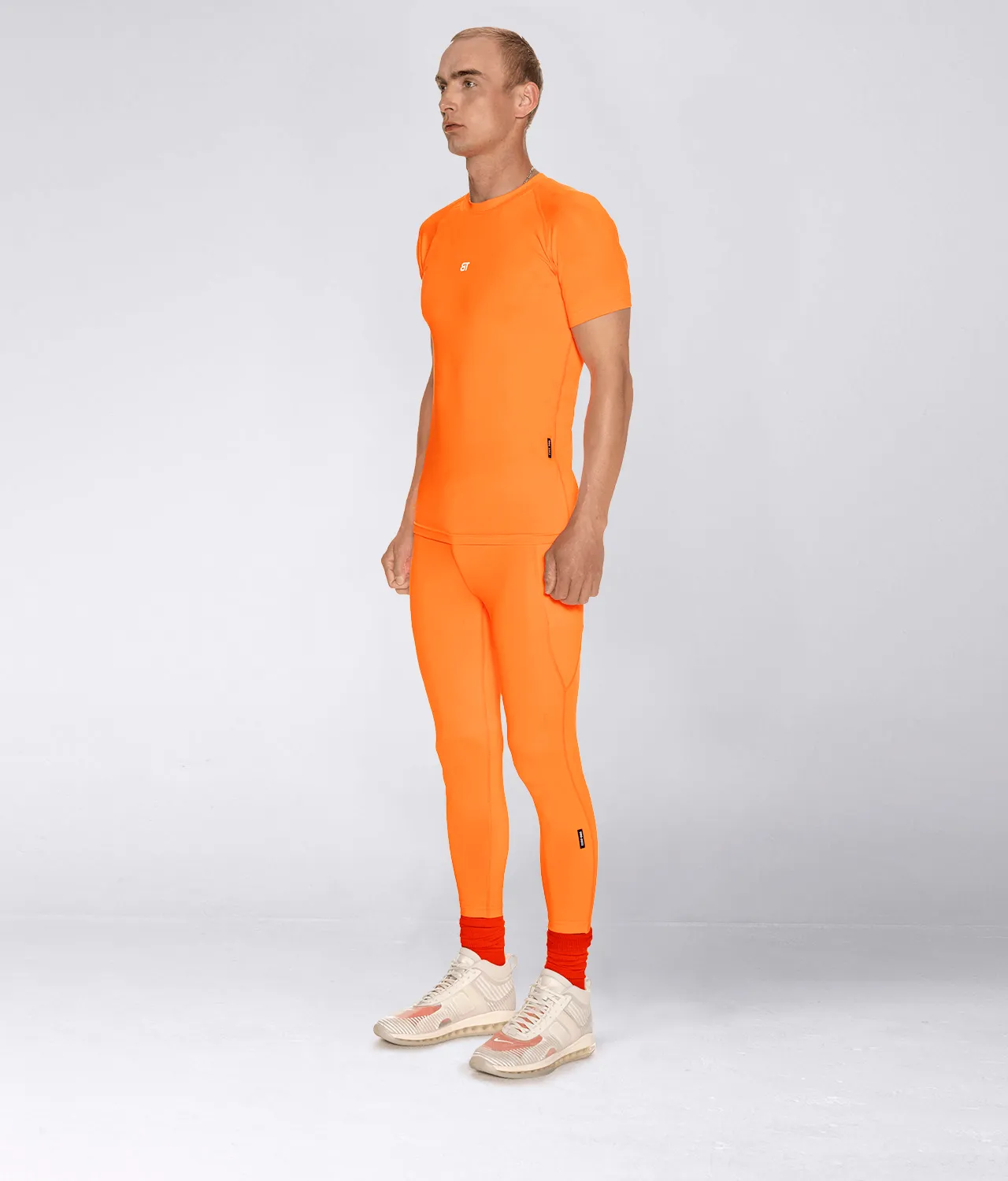 9700 . Compression Regular-Fit Shirt - Orange