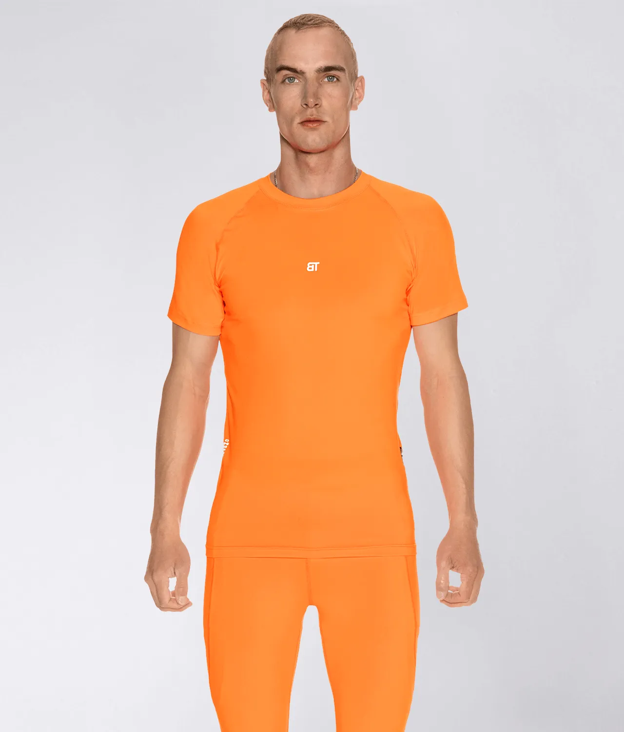 9700 . Compression Regular-Fit Shirt - Orange