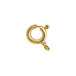 9ct Yellow Gold 4mm Bolt Ring FN114