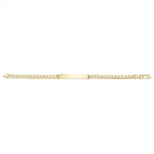 9ct Yellow Gold Babies ID Bracelet BR287