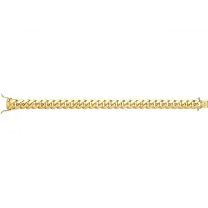 9ct Yellow Gold Cuban Chain 300-Gauge