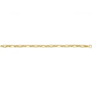 9CT Yellow Gold Hollow Bracelet BR686