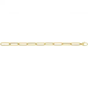 9ct Yellow Gold Hollow Bracelet NK459B